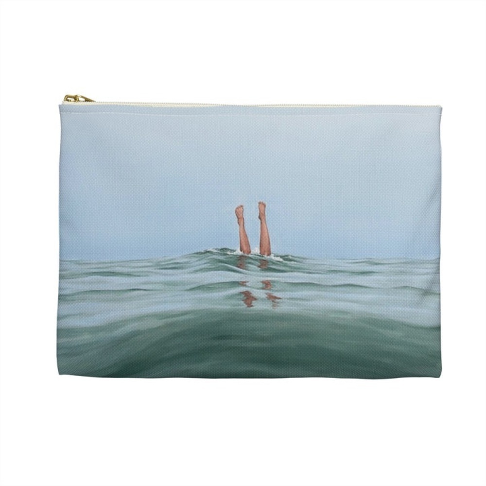 Double Dipped Zippered Pouch